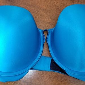 34DD Victoria's Secret bombshell bra, Deep turquoise satin